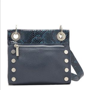 🆕Hammitt Tony Small French Navy Snake Crossbody
